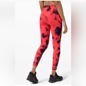 Lululemon Invigorate High-Rise Tie-Dye Leggings